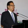Thủ tướng Nguyễn Tấn Dũng phát biểu tại hội nghị. (Ảnh: Đức Tám/TTXVN)