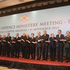Các Bộ trưởng Quốc phòng tại Hội nghị ADMM+ lần 3. (Ảnh: Kim Dung-Trí Giáp/Vietnam+)