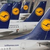 Máy bay của hãng Lufthansa. (Nguồn: AP)