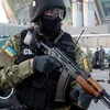 Lực lượng an ninh Ukraine. (Nguồn: AP)
