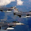 Máy bay chiến đấu của Thổ Nhĩ Kỳ. (Nguồn: AP)