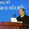 Phó Thủ tướng Nguyễn Xuân Phúc phát biểu ý kiến. (Ảnh Nguyễn Dân/TTXVN)