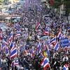Biểu tình ở Thái Lan. (Ảnh minh họa: AP)