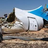 Hiện trường vụ khủng bố máy bay Nga Airbus A321. (Nguồn: sputnik)