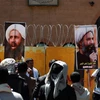 Biểu tình phản đối vụ xử tử Giáo sỹ Nimr al-Nimr. (Nguồn: AFP)