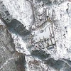 Hình ảnh vệ tinh bãi thử hạt nhân Punggye-ri ở Triều Tiên. (Nguồn: BBC)