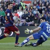 Lionel Messi lập hat-trick giúp Barcelona giành chiến thắng. (Nguồn: AP)