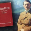 Trùm phát xít Adolf Hitler và cuốn sách 'Mein Kampf.' 