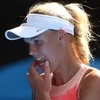 Caroline Wozniacki sớm phải chia tay Australian Open 2016. (Nguồn: AP)