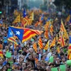 Người dân vùng Catalonia. (Nguồn: AFP)