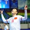 Niềm vui của cầu thủ Việt Nam tại giải Futsal châu Á. (Nguồn: AFC)