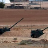 Thổ Nhĩ Kỳ nã pháo vào căn cứ không quân ở Syria. (Nguồn: Getty Images)