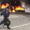 Hiện trường vụ nổ ở Dagestan. (Nguồn: RT)