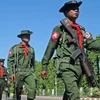 Lực lượng quân đội Myanmar. (Nguồn: AP)