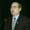 Chủ tịch Ủy ban Trung ương Mặt trận Tổ quốc Việt Nam Nguyễn Thiện Nhân. (Ảnh : Nguyễn Dân/TTXVN)