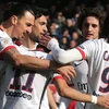 Paris Saint Germain vô địch Ligue 1 sớm 8 vòng đấu. (Nguồn: Getty Images)