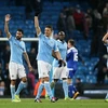 Manchester City lần đầu tiên vào tứ kết. (Nguồn: PA)