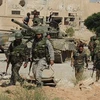 Lực lượng binh sỹ Syria ở thành phố cổ Palmyra. (Nguồn: farsnews)