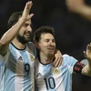 Messi và Higuain cùng góp công mang chiến thắng về cho Argentina. (Nguồn: sportal.co.nz)