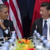 Tổng thống Mỹ Obama và Chủ tịch Trung Quốc Tập Cận Bình. (Nguồn: AP)
