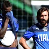 Balotelli và Pirlo không có cơ hội dự EURO 2016. (Nguồn: AFP/Getty Images)