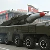 Tên lửa Musudan của Triều Tiên. (Nguồn: KCNA/EPA)