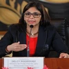 Ngoại trưởng Venezuela Delcy Rodriguez. (Nguồn: telesurtv.net)