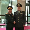 Bộ trưởng Bộ Quốc phòng Ngô Xuân Lịch và Bộ trưởng Quốc phòng Trung Quốc Thường Vạn Toàn. (Ảnh: Hải Yến/TTXVN)