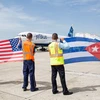 Chiếc máy bay A-320 của hãng JetBlue hạ cánh tại Cuba. (Nguồn: JetBlue)
