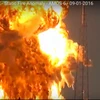 Falcon 9 mang theo vệ tinh Amos 6 nổ tại bệ phóng. (Nguồn: room.eu.com)