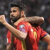 Diego Costa lập cú đúp giúp Tây Ban Nha thắng hủy diệt. (Nguồn: EPA)