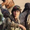 Angelina Jolie người Kurd hy sinh khi chống lại IS. (Nguồn: Daily Mail)