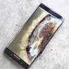 Điện thoại Galaxy Note 7. (Nguồn: theaustralian.com.au)