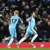 Ilkay Guendogan và de Bruyne giúp Man City đánh bại Barcelona. (Nguồn: Getty Images)