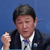 Bộ trưởng Chính sách Kinh tế và Tài chính Nhật Bản Toshimitsu Motegi. (Nguồn: Reuters)