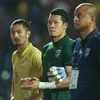 Các cầu thủ Thái Lan buồn bã sau thất bại. (Nguồn: Siam Sports)