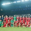 Đội tuyển Việt Nam sau trận chung kế King's Cup 2019. (Ảnh: Nguyên An/Vietnam+)