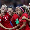 Tuyển nữ Canada vào vòng 1/8 World Cup nữ 2019. (Nguồn: Getty Images)