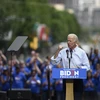 Cựu Phó Tổng thống Mỹ Joe Biden trong chiến dịch vận động tranh cử ở Philadelphia. (Ảnh: THX/TTXVN)