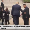Khoảnh khắc bước chân lịch sử của Tổng thống Donald Trump qua DMZ