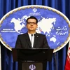 Người phát ngôn Bộ Ngoại giao Iran Abbas Mousavi. (Nguồn: AFP)