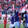 Omar lập công đưa Hà Nội FC lên ngôi đầu V-League 2019. (Ảnh: Nguyên An/Vietnam+)