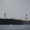 Tàu chở dầu Grace 1 của Iran trên vùng biển ngoài khơi Gibraltar ngày 6/7. (Ảnh: AFP/TTXVN)