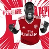 Nicolas Pepe đầu quân cho Arsenal. (Nguồn: Arsenal.com)