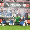 Cận cảnh Man City giành Siêu cúp Anh sau loạt sút luân lưu may rủi