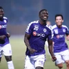 Omar giúp Hà Nội FC đánh bại Bình Dương để vô địch Đông Nam Á. (Ảnh: Trọng Đạt/TTXVN)