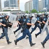 Lực lượng cảnh sát Trung Quốc. (Nguồn: AFP)