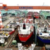 Xưởng đóng tàu của Samsung tại Hàn Quốc. (Nguồn: pulsenews.co.kr)