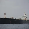 Tàu chở dầu Grace 1 của Iran trên vùng biển ngoài khơi Gibraltar ngày 6/7. (Ảnh: AFP/TTXVN)