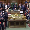 Thủ tướng Anh Boris Johnson phát biểu trong cuộc họp Hạ viện ở thủ đô London hôm 25/7. (Ảnh: AFP/TTXVN)
